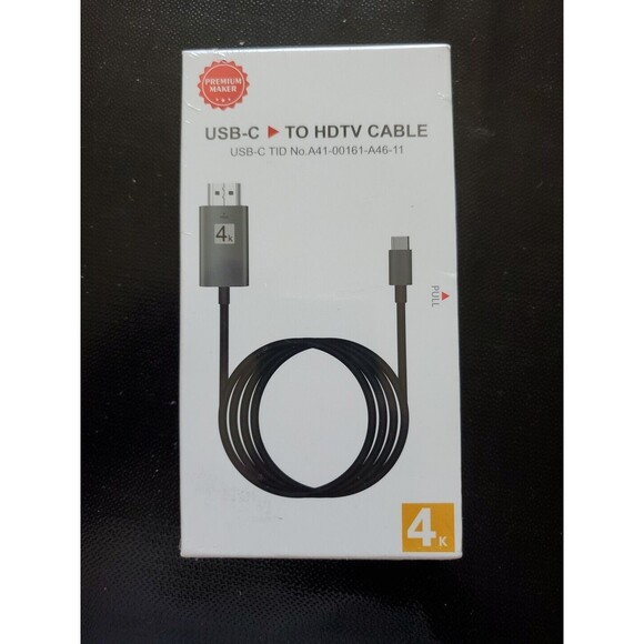 USB-C to HDMI cable 4K Type C USB to HDMI Adapter Converter with PD charging NEW - Picture 5 of 6